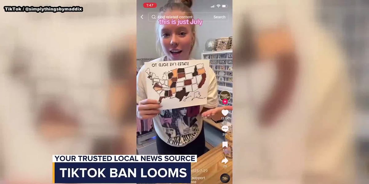 TikTok ban looms for Iowa small business owners [Video]