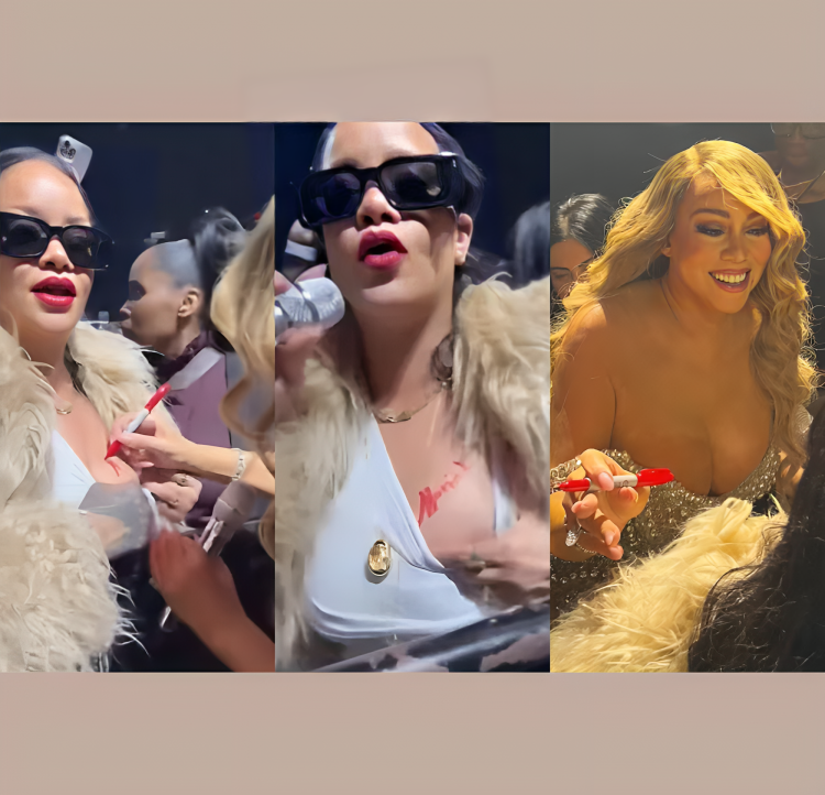 Rihannas Front-Row Laugh: A$AP Rocky and Mariah Careys Autograph Story [Video]