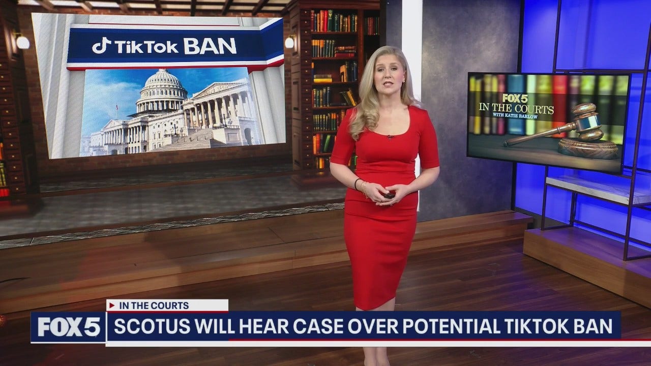 Supreme Court will hear case over potential TikTok ban [Video]