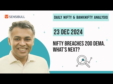 NIFTY & BANK NIFTY Analysis for Tomorrow | Stock Market Outlook | 23 December 2024, Monday [Video]