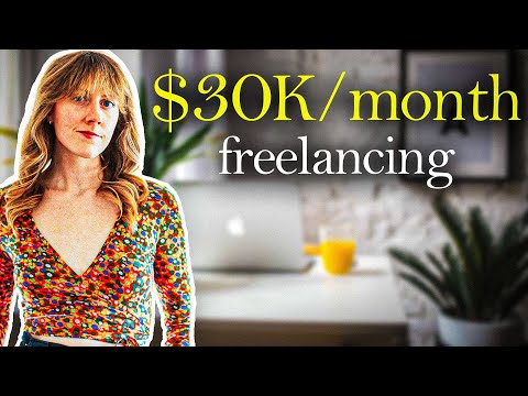 Step-by-step Marketing Plan To Reach $30k/Month Freelancing [Video]