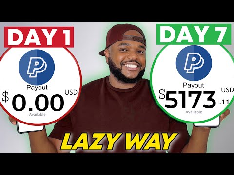 4 Lazy Ways To Make Money Online In 2025 ($500+/Day) For Beginners [Video]