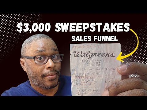 How Walgreens Uses a $3,000 Monthly Sweepstakes as a Powerful Sales Funnel! [Video]