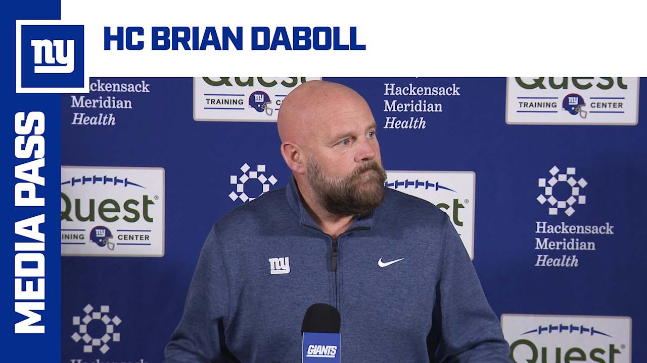 Coach Brian Daboll on injury statuses of Malik Nabers, Tyrone Tracy Jr. [Video]