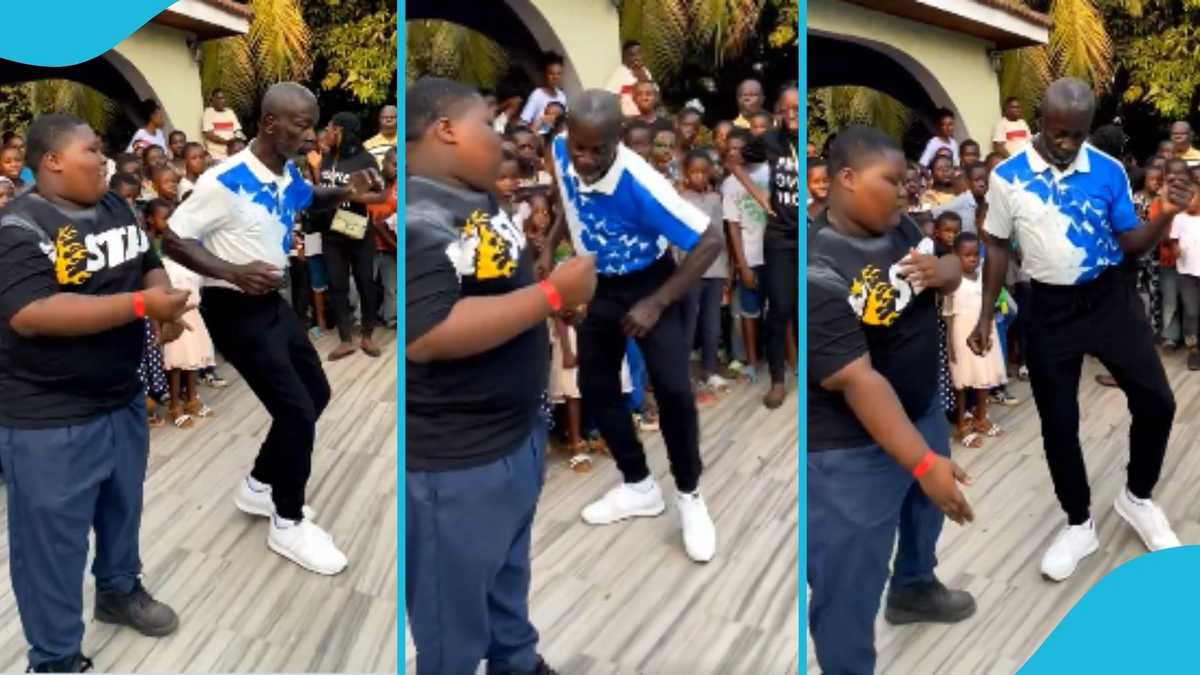 Kofi Amoabeng Throws A Party For Brilliant Kids In Kukurantumi, Dances Like Michael Jackson [Video]