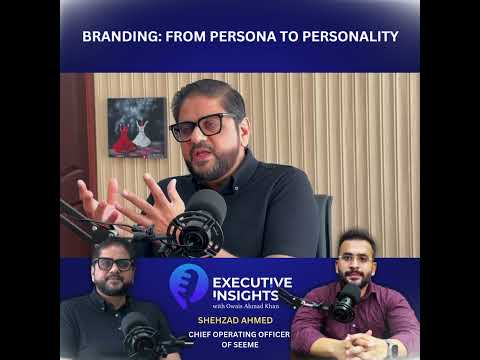 How to Build a Brand with Personality | Top Branding Tips | Owais Ahmad Khan & Shehzad Ahmed [Video]