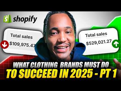 WHAT CLOTHING BRANDS SHOULD DO IN 2025 !! [Video]