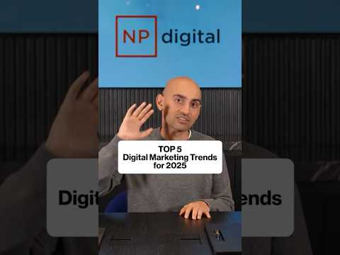 Stay ahead with the top five digital marketing trends for 2025. [Video]