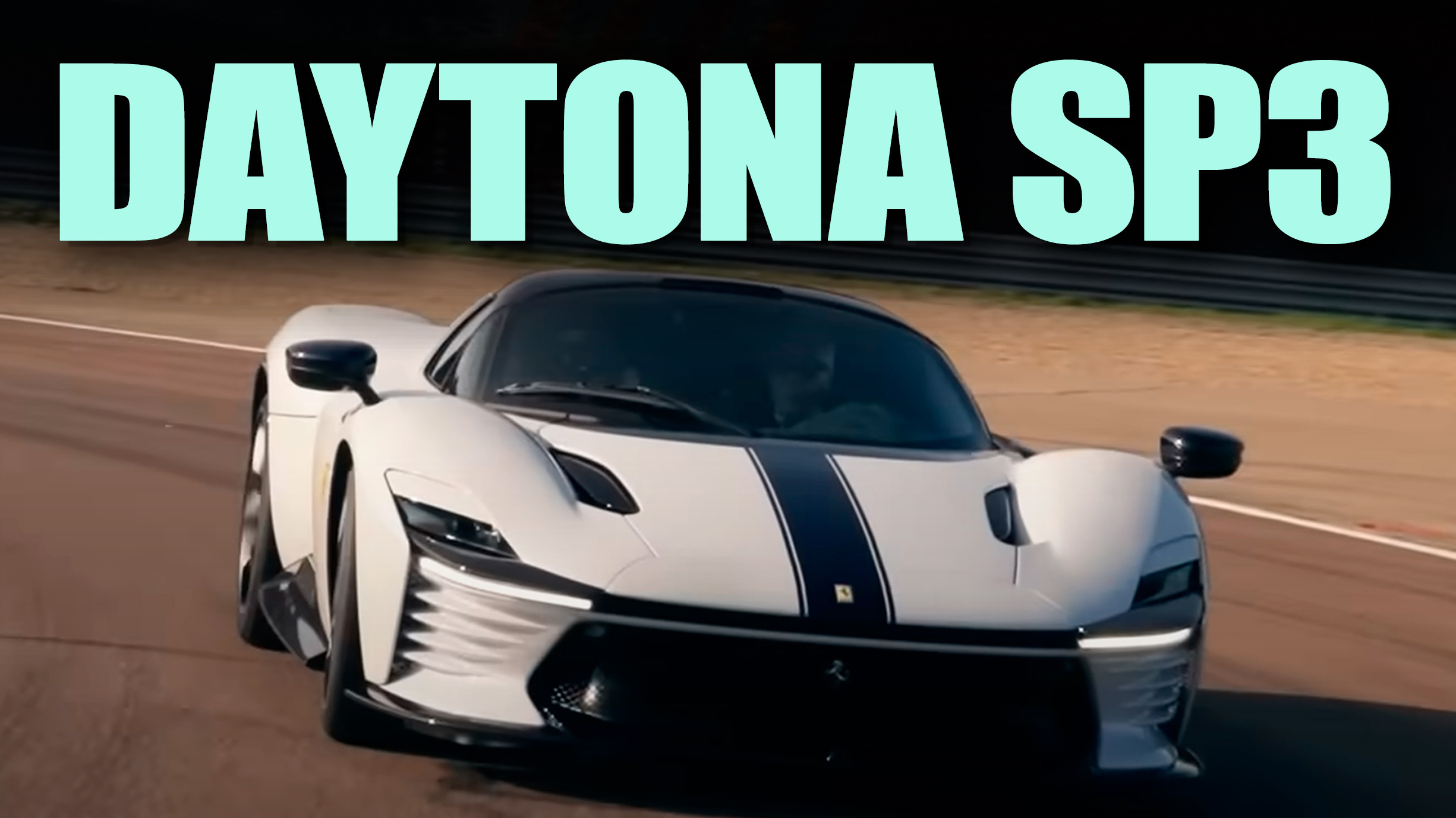 Enzo Ferraris Son Owns An Epic Daytona SP3 Inspired By The Brands Racing Past [Video]