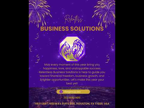 **”New Year, New Opportunities with Relentless Business Solutions!”** 🎉💼 [Video]