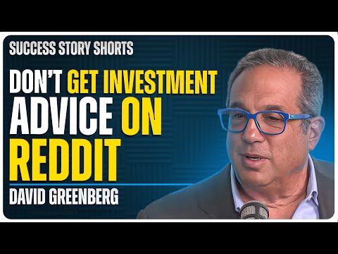 Don’t Get Investment Advice on Reddit | David Greenberg – Co-Founder of Greenberg Capital LLC [Video]