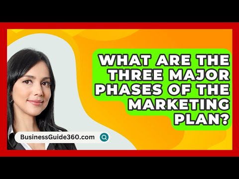 What Are The Three Major Phases Of The Marketing Plan? – BusinessGuide360.com [Video]