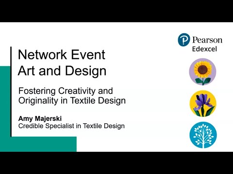 Art and Design Network: Fostering Creativity and Originality in Textile Design [Video]