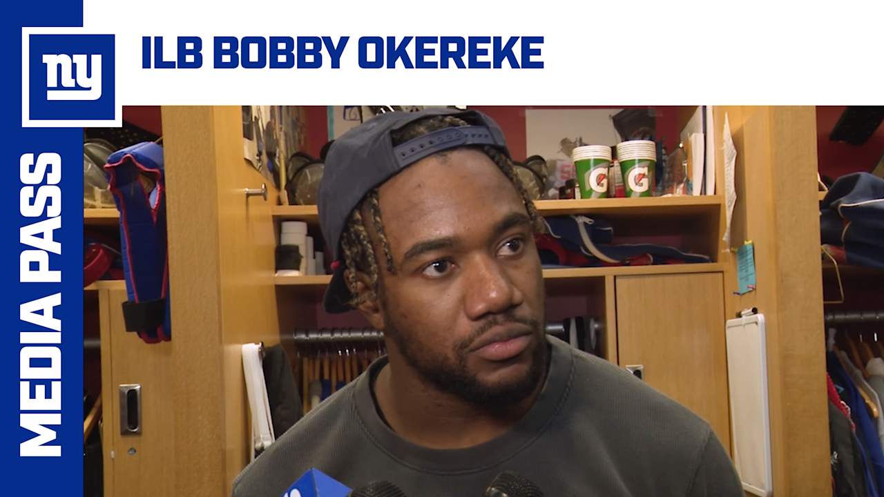 ILB Bobby Okereke reflects on season [Video]