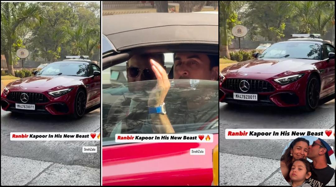 ‘Alia Bhatt’s gift for Raha?’: Fans speculate as Ranbir Kapoor buys Rs 3 crore-worth car; goes for long drive [Video]