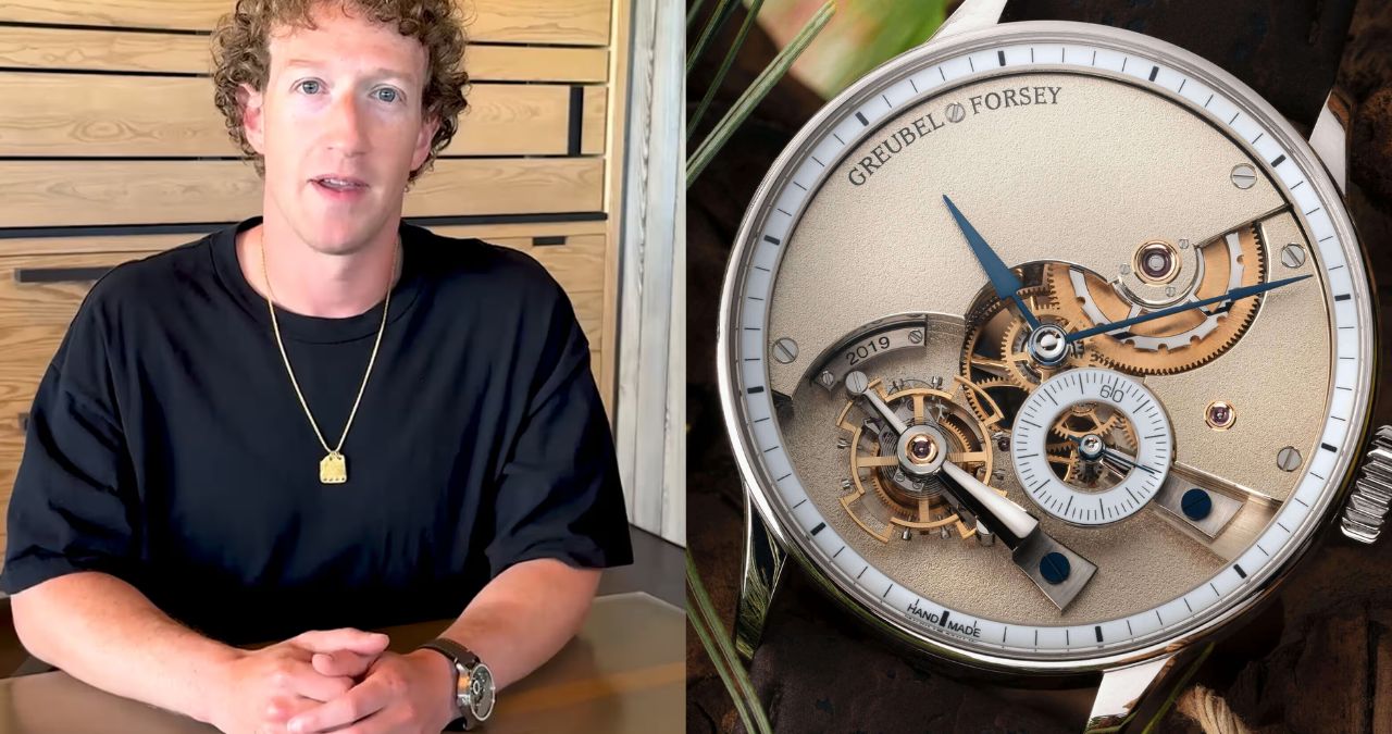 The cost of Mark Zuckerergs luxury Hand Made 1 watch will make your pocket cry [Video]