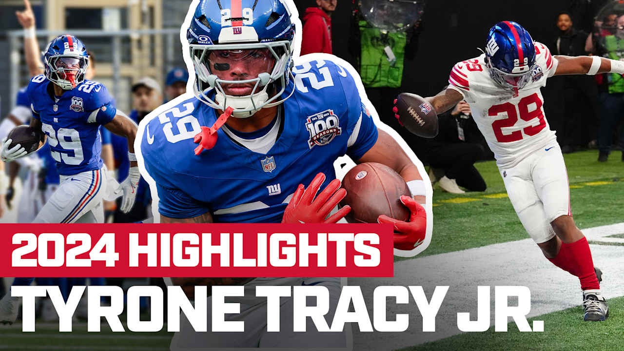 Tyrone Tracy Jr. Highlights: Best of 1,000-yard rookie season [Video]