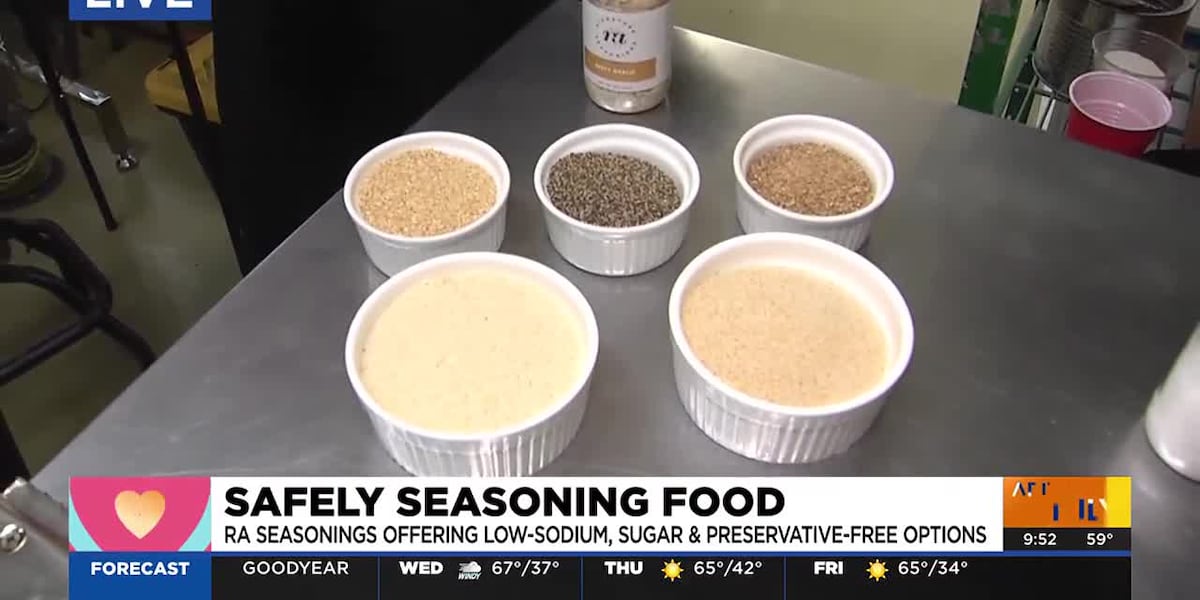 RA Seasonings offering low-sodium, natural spice blends [Video]