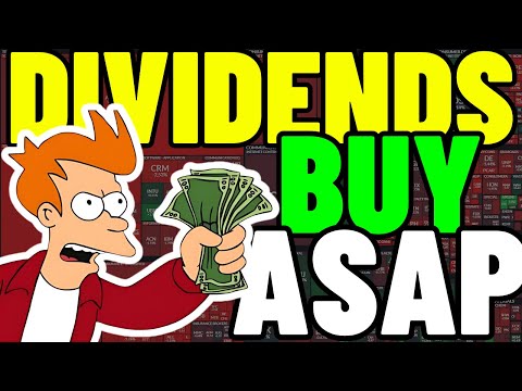 Stock Market Drop: 10 INSANELY Cheap Dividend Stocks To BUY At 52 Week Lows! [Video]