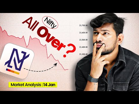 All Over for Nifty ? Market Analysis || Nifty , Banknifty and World Markets || 14 JAN 2024 [Video]