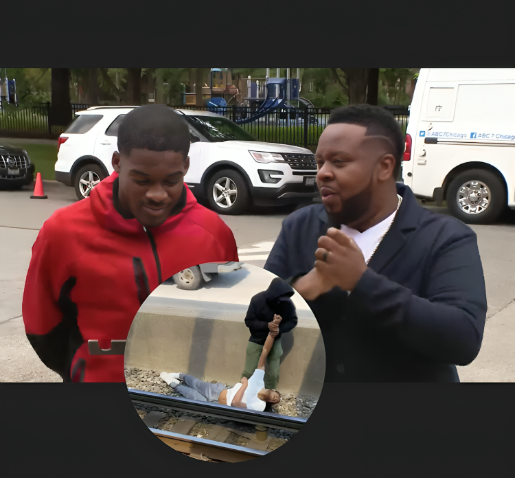 Hero Saves Man from Train Tracks, Chicago Philanthropist Rewards Him with a Car [Video]