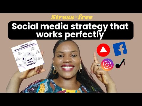 How to Create a Stand Out SOCIAL MEDIA STRATEGY that works (this will help you..) [Video]