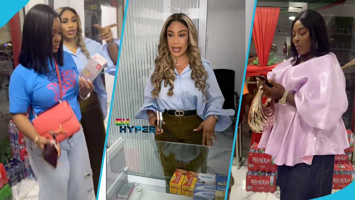 Selassie Ibrahim Opens SELPHARMA And Mart In East Legon, Jackie Appiah Attends Grand Launch [Video]