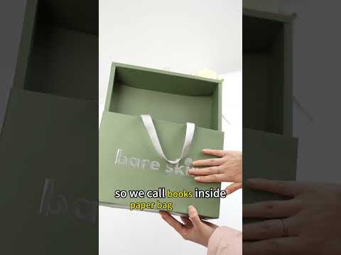 How to Create a Luxurious Brand Image with Foil Stamping on Paper Bags & Boxes✨#giftpackaging [Video]