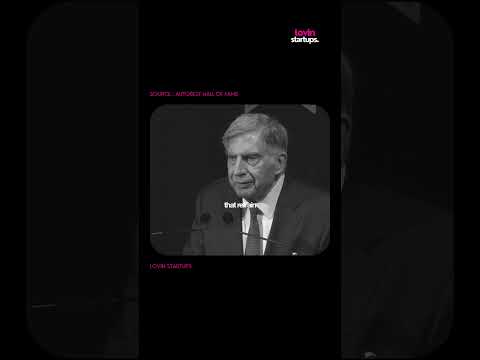 Ratan Tata On Reinvigorating the Jaguar Land Rover Brand Image! [Video]