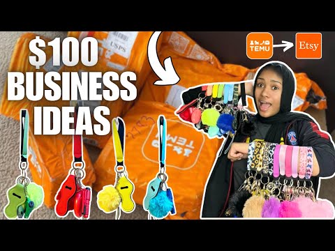 How to START a Keychain BUSINESS using TEMU | Full guide [Video]