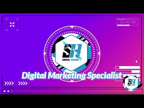 " Digital Marketing Specialist " Channel intro video.