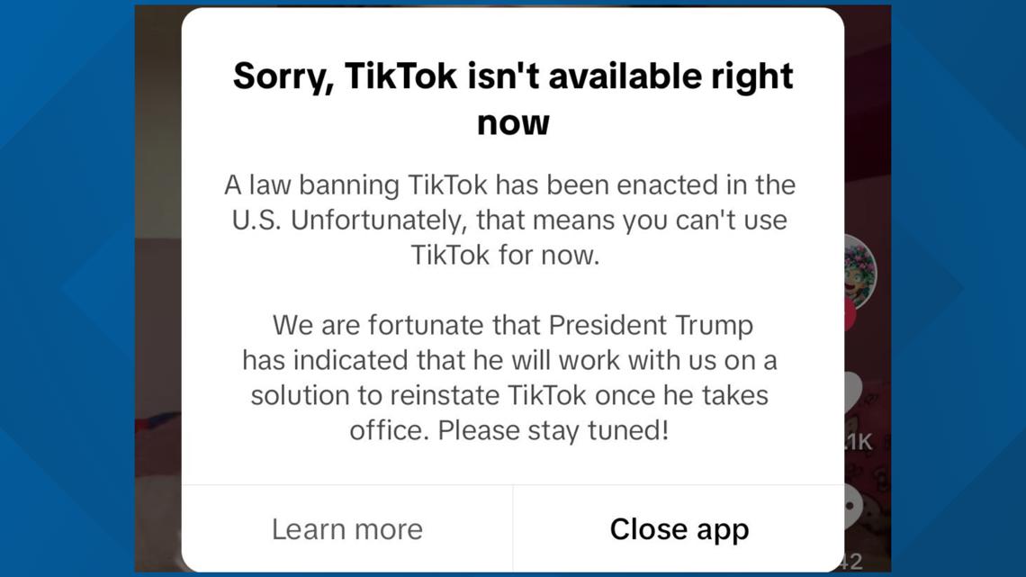 ‘Sorry, TikTok isn’t available right now’ | Is the social media app banned? [Video]