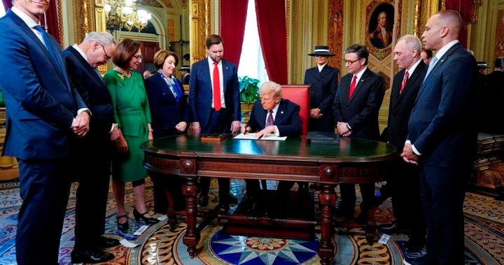 Theres still work to be done: Albertans react to President Trumps return to office [Video]