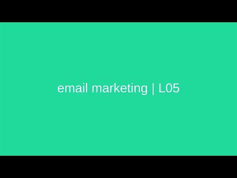 email marketing L05 [Video]