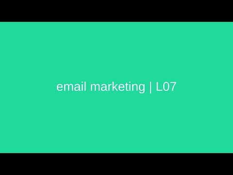 email marketing L07 [Video]