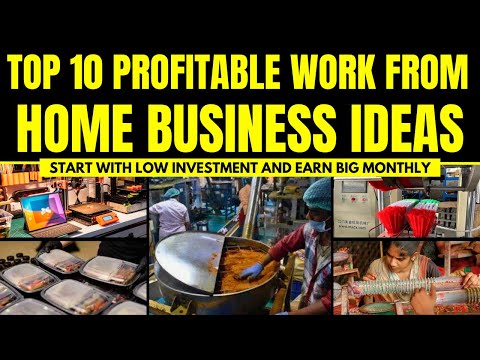 Top 10 Profitable Work from Home Business Ideas You Can Start Now [Video]