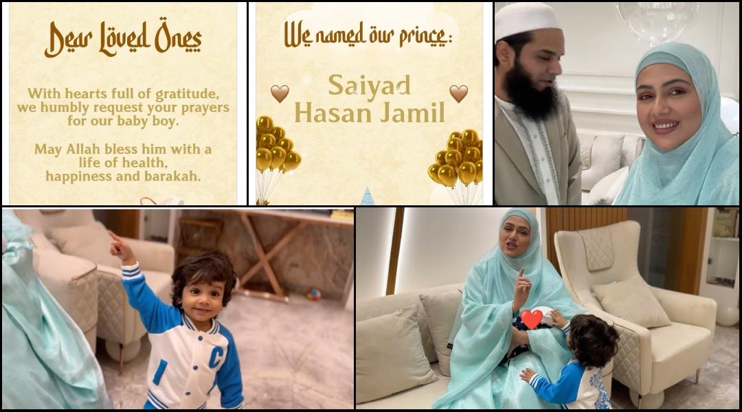 BB 6 Fame Sana Khan names newborn Saiyad Hasan Jamil; Big Brother Tariq Jamil adorably bonds with ‘Chhota Nawab’ [Video]