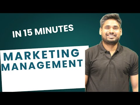 Marketing Management || Class 12th || One Shot [Video]