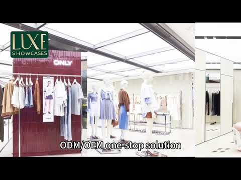 Enhance Your Brand Image with Customized Clothing Store Display Cabinets [Video]