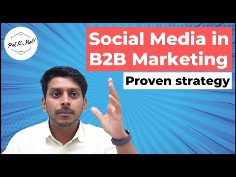 Social Media Strategy in B2B Marketing [Video]